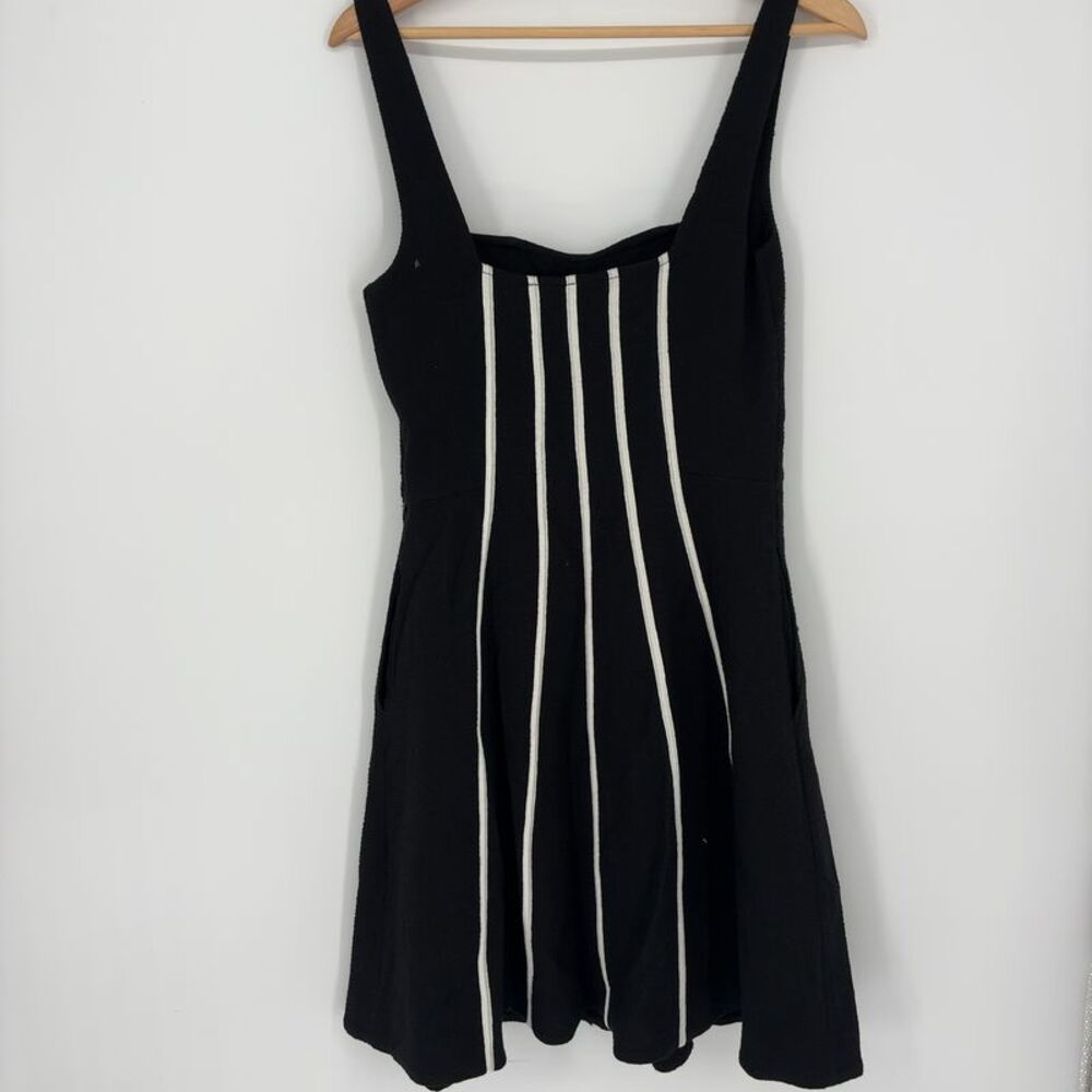 Maeve Striped Sweetheart Dress